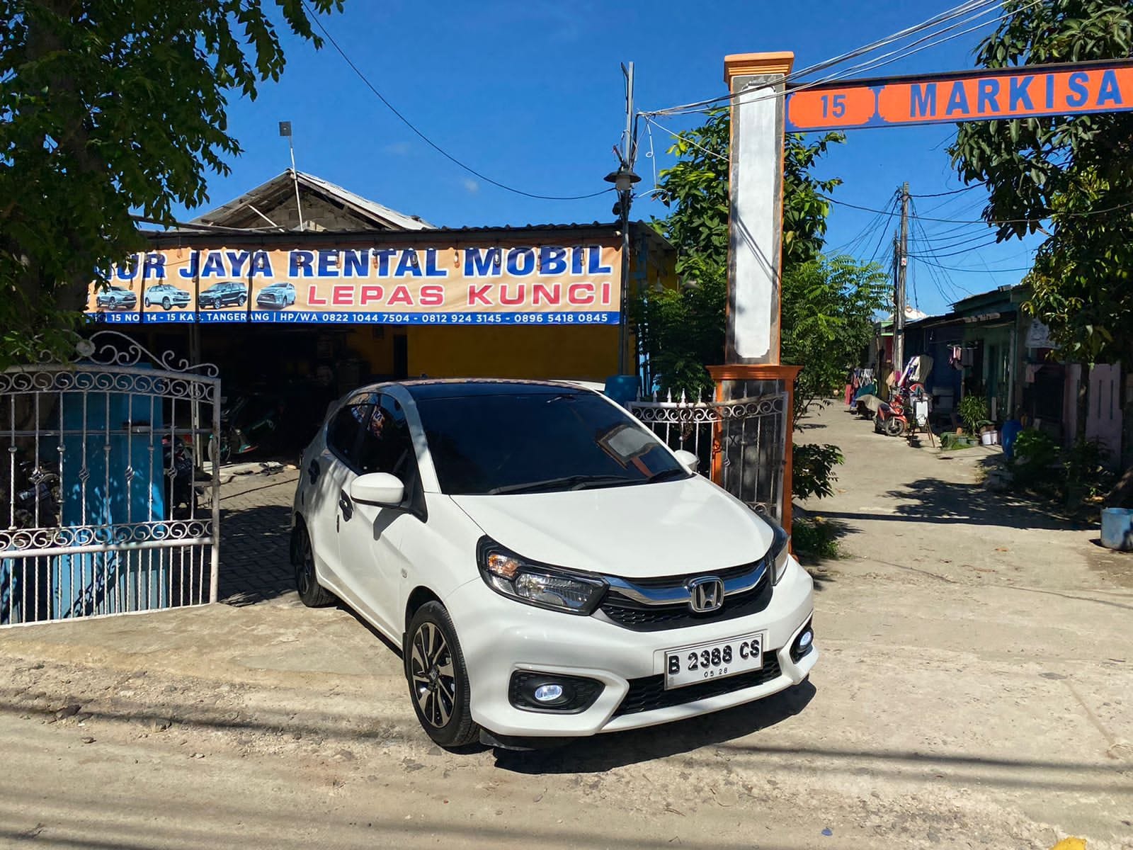 Honda Brio Satya tampak utama